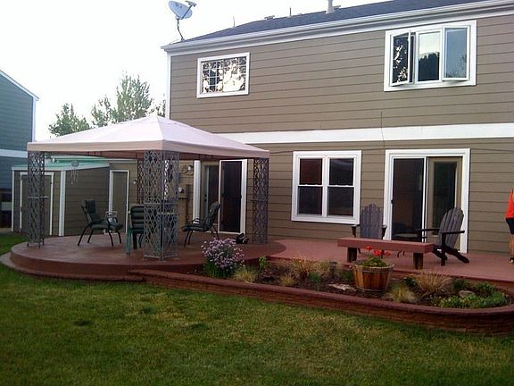 Back deck for Entertaining