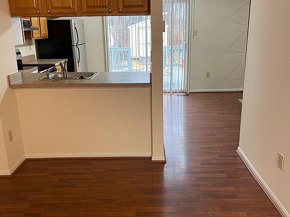 Main living room and kitchen