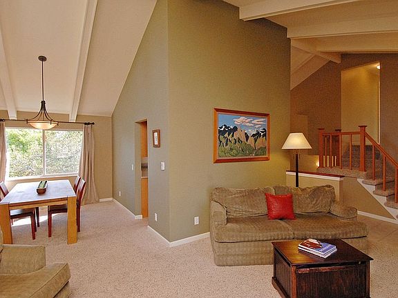 Rooms flow easily & cater to casual or formal affairs.