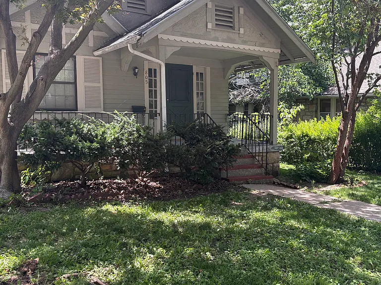 Front of house.