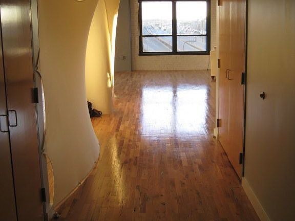 Entryway.  Bathroom to the left, laundry to the right.