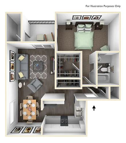 Floor plan Multnomah