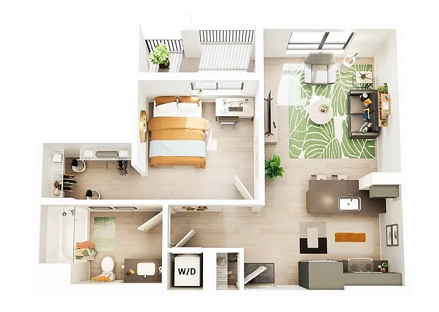 Floor plan A4