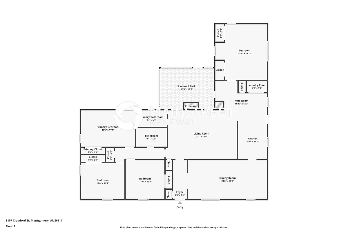 Floor Plan - 1073 Crawford Ct