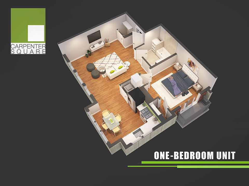 1st image of 1001 S 17th Street #201
