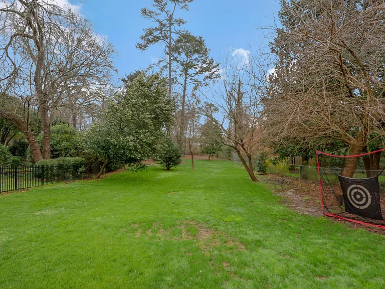 Deep Fenced-In Backyard