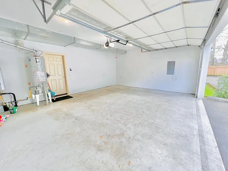 2 car garage side-by-side