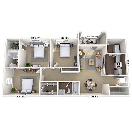 Floor plan Belvedere
