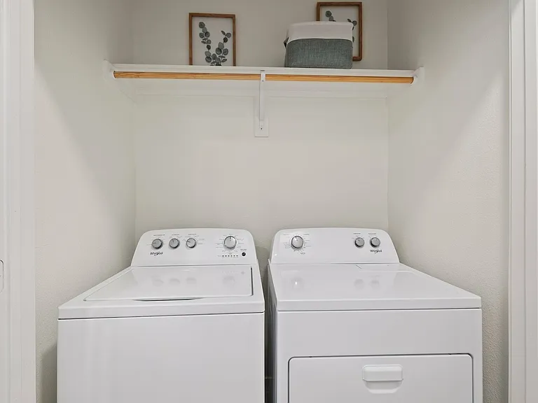 Full Sized Washer and Dryer