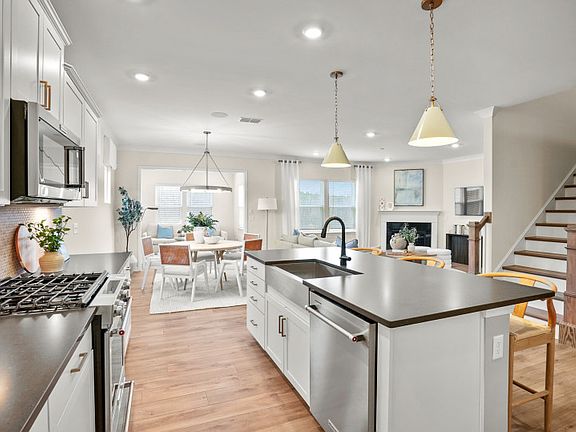 Large Kitchen with an Island