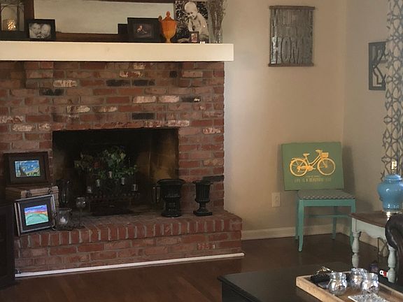 Wood fireplace