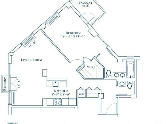 2nd image of 1050 Jackson Ave APT 5A