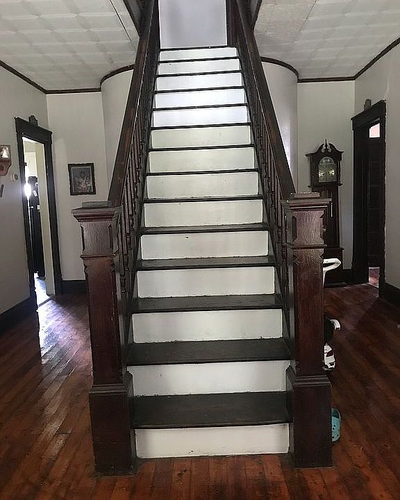 Open staircase