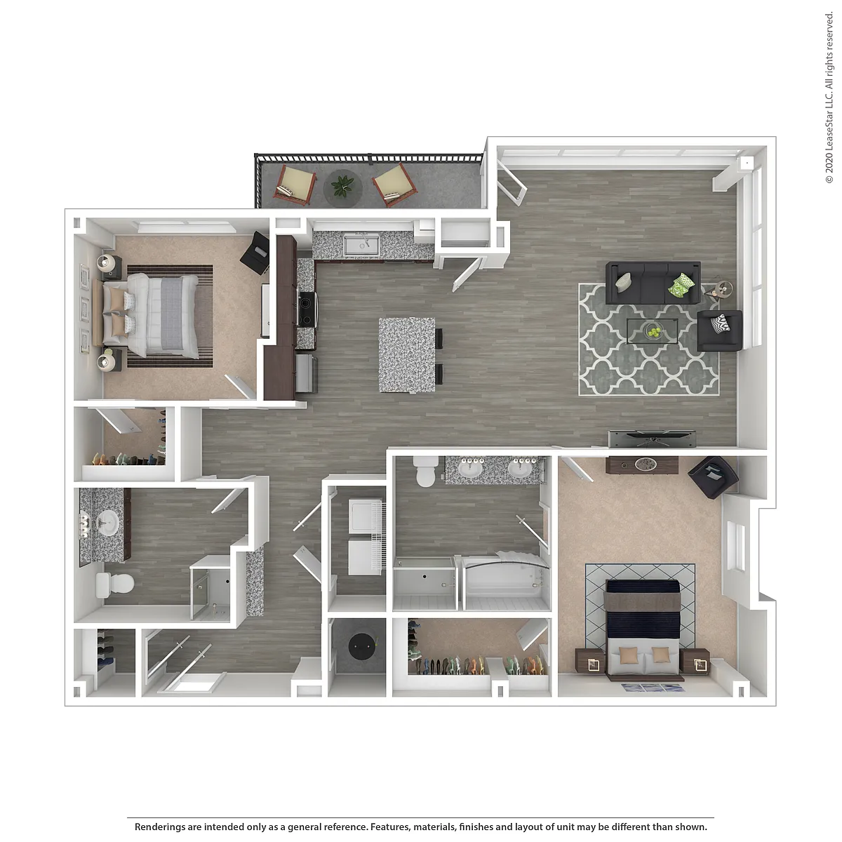 Floor plan The Lockeland