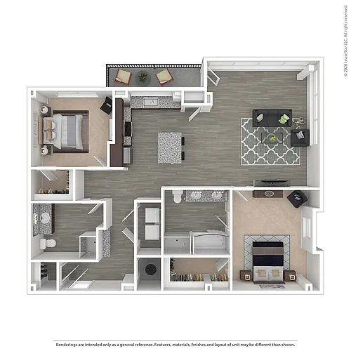 Floor plan The Lockeland