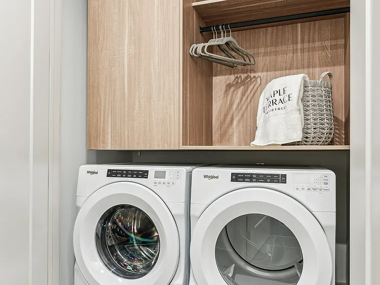 Maple Terrace Residences Washer Dryer
