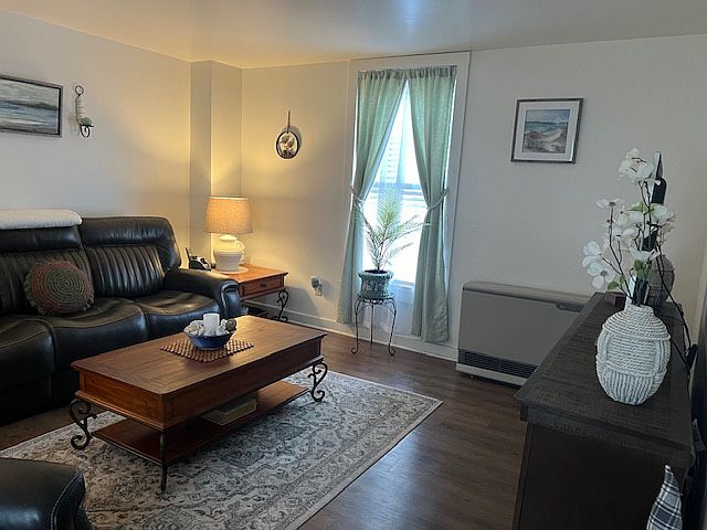 Living room as entered from dining room