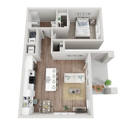 Floor plan 1B
