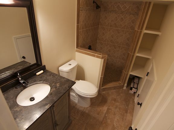 Custom built bathroom