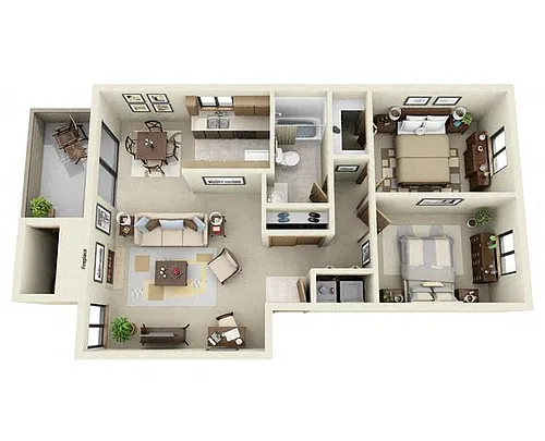 Floor plan The Sinclair