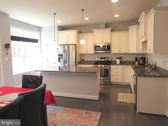 Large, modern, open kitchen area