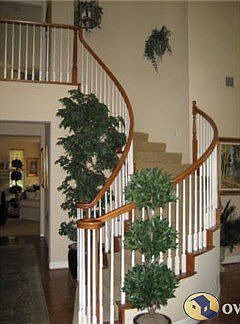 Spiral Staircase to Master.