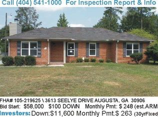 3613 Seelye Dr, Augusta, GA 30906