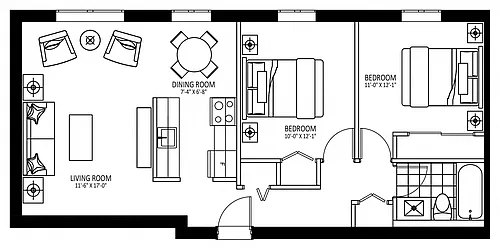 Floor plan 202
