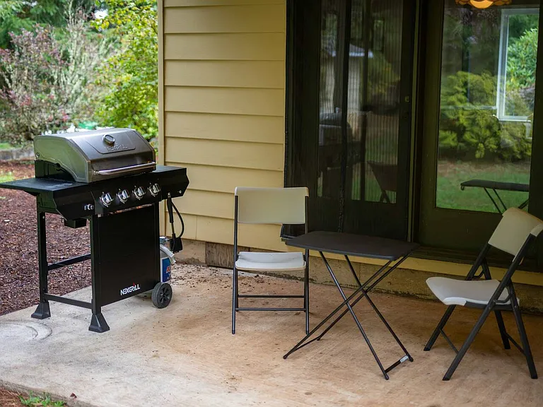 Covered patio