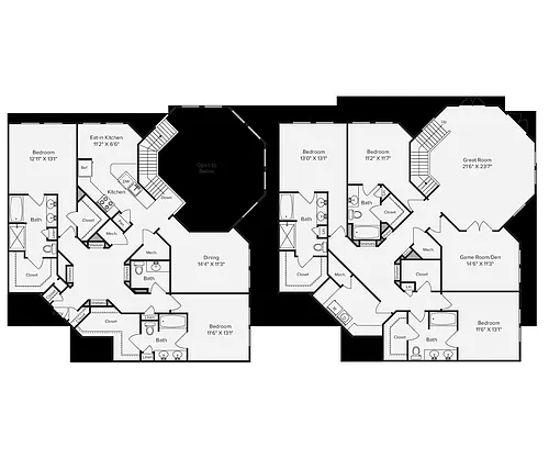 Floor plan E1D