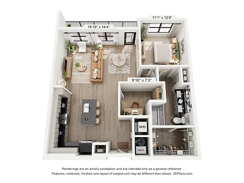 Floor plan A1