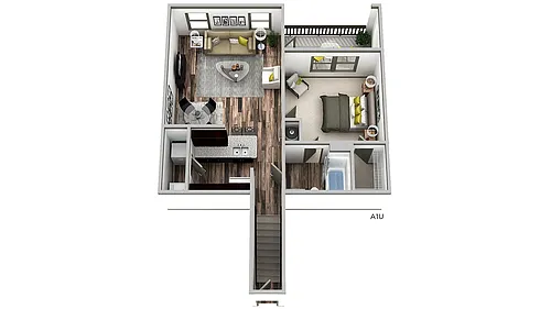 Floor plan A1U