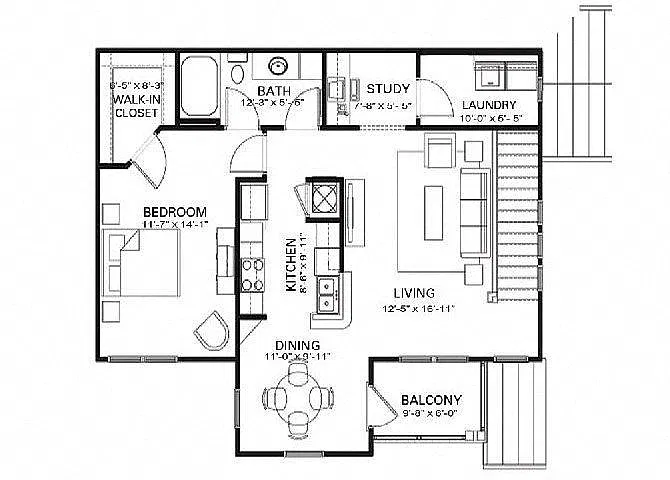 Floor plan A1