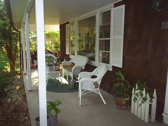 The front porch