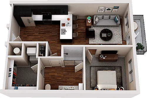 Floor plan A1F