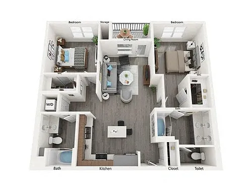 Floor plan B1