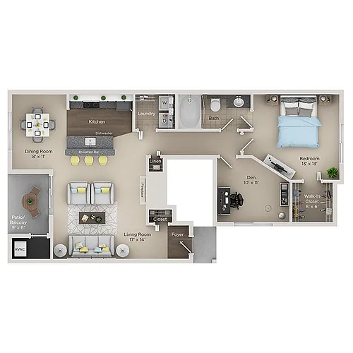 Floor plan A2R