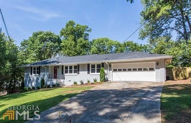 Amazing renovated ranch w/ 2-car garage.