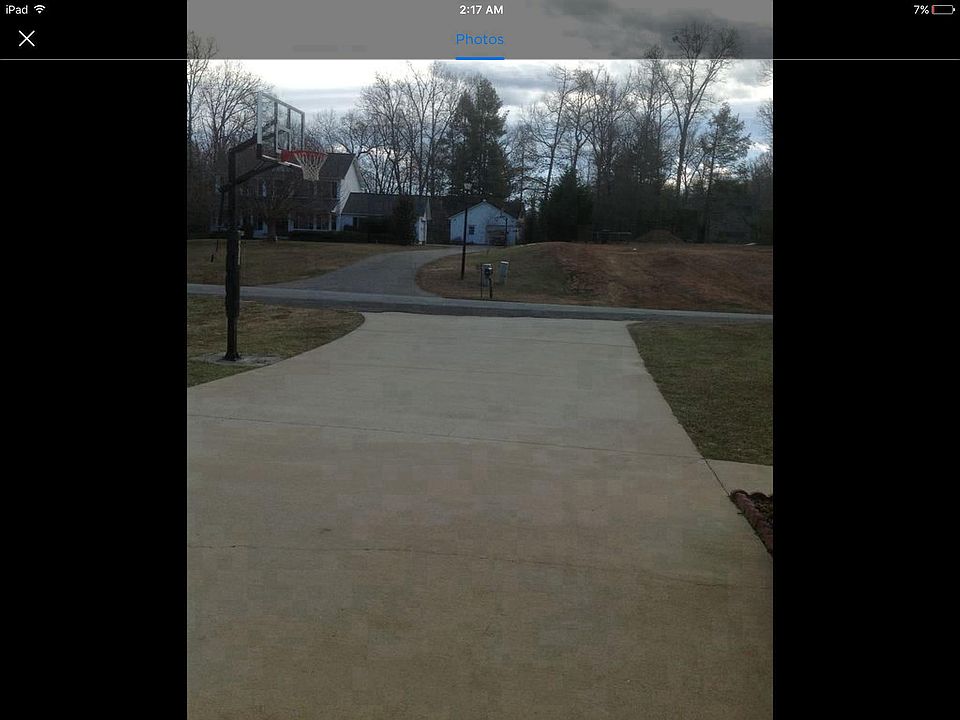Glass basketball setup