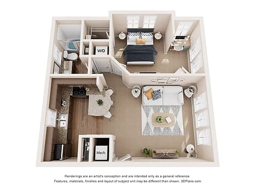 Floor plan The Anchor