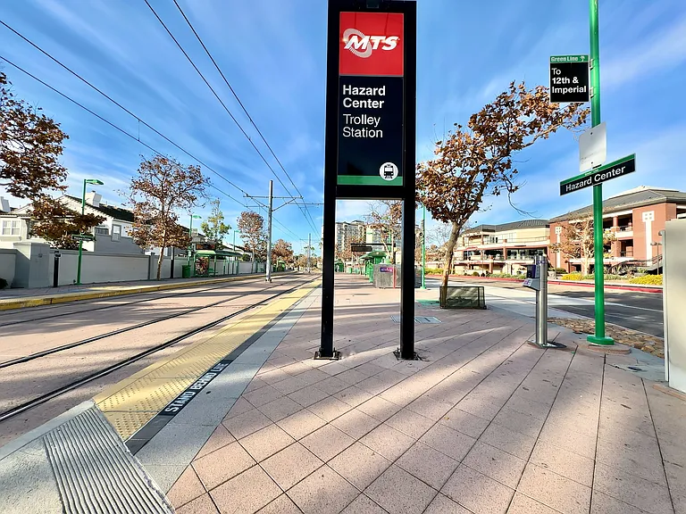 Trolley station nearby; perfect for downtown access and game days!
