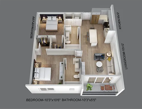 Floor plan Pier