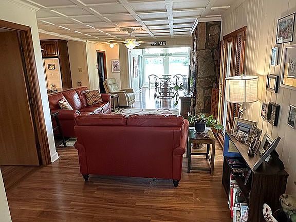 Living area from front door