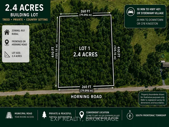 LOT 1 Horning Rd, Kingston, ON K0H 1M0
