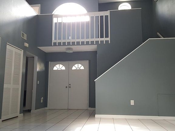 Stairs & upper hallway from living rm