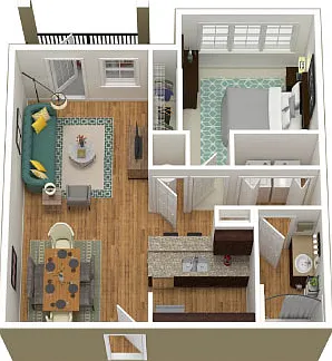 FL08G_3D_Floorplan_BlueRidge FL08G_3D_Floorplan_BlueRidge