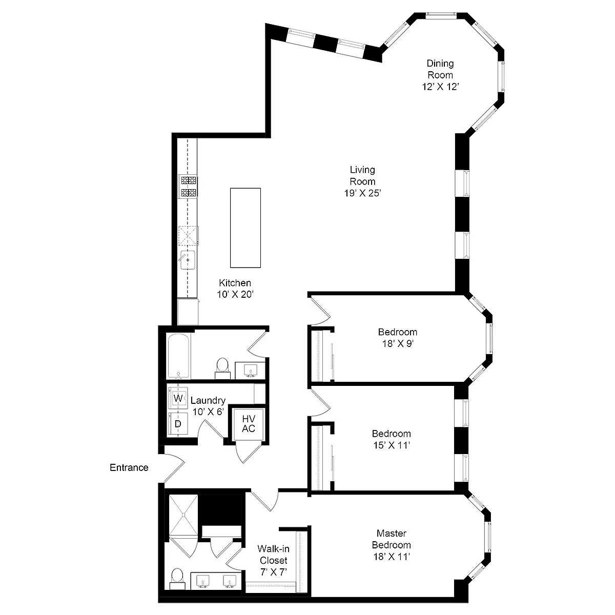 Floor plan E5M