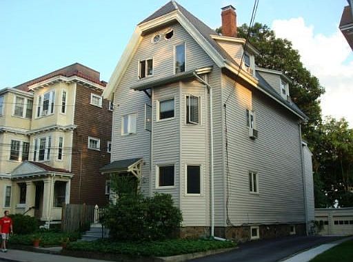 Outside across from Park