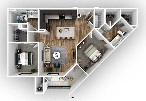 Floor plan B4