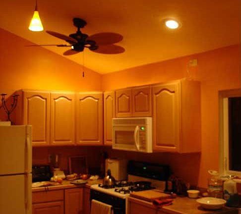 Upstairs kitchen
